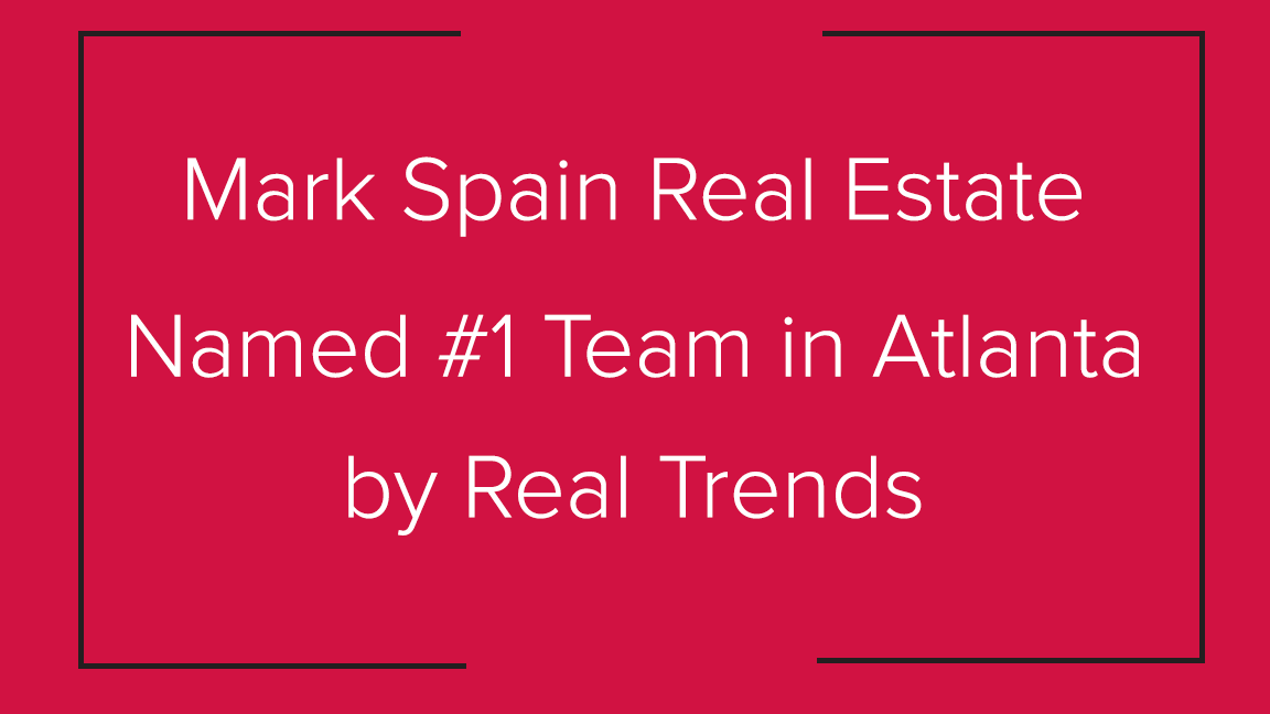 Mark Spain Real Estate Named #1 Team by Real Trends
