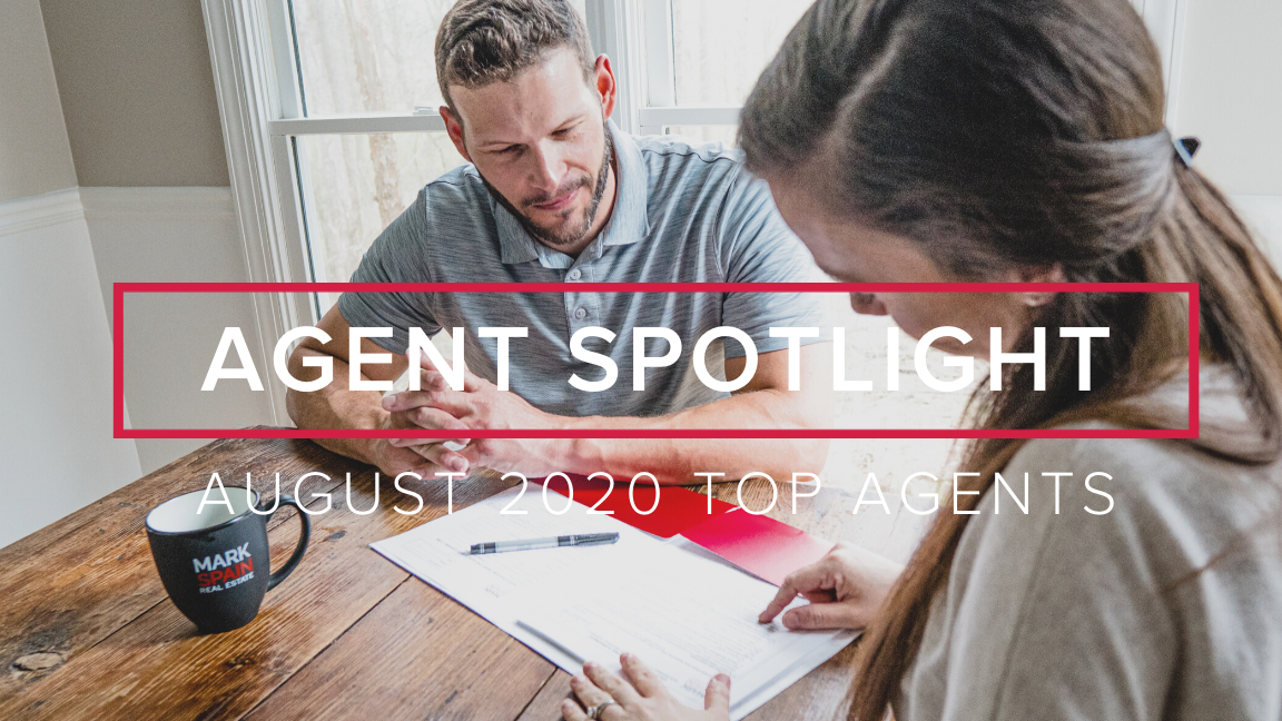 Agent Spotlight: August 2020 Top Agents