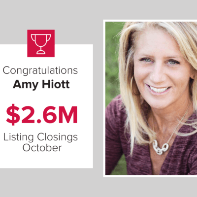 Amy Hiott is a top agent for closings.