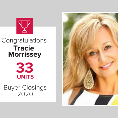 Tracie was our number 2 buy agent for 2020
