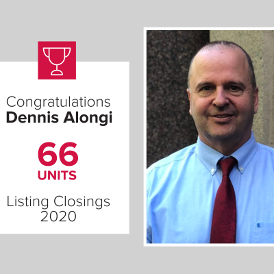 Dennis was a top agent in 2020