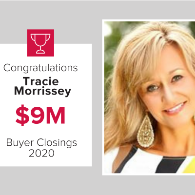 Tracie was our number 3 buyers agent for 2020