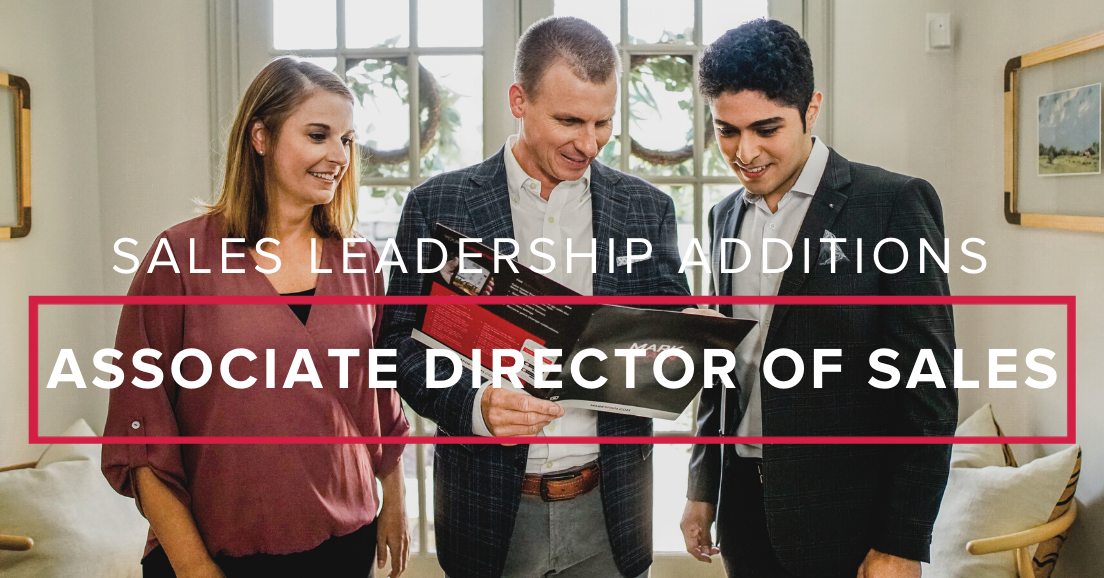 Our New Associate Director of Sales Additions