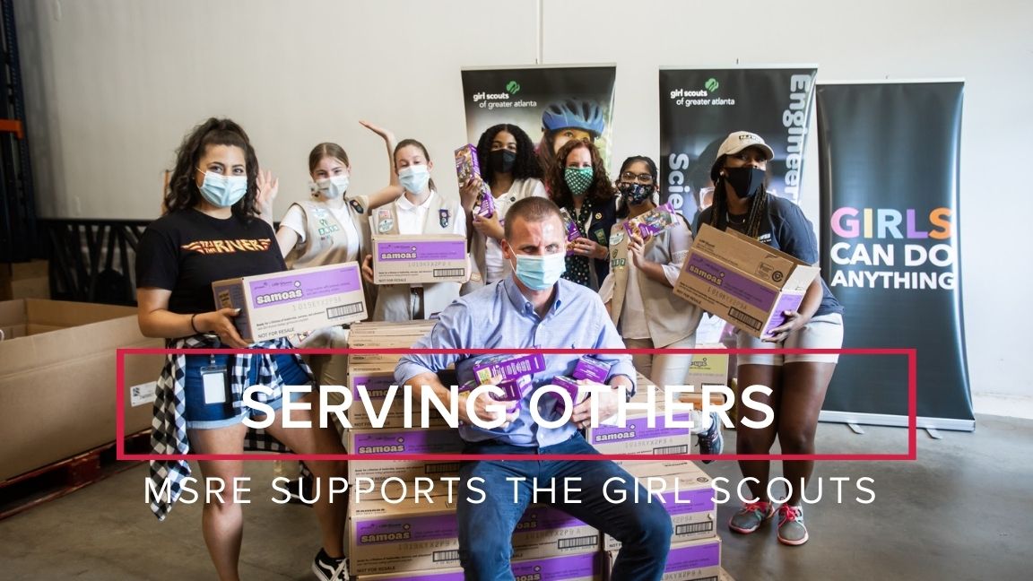 Mark Spain Real Estate Supports the Girl Scouts