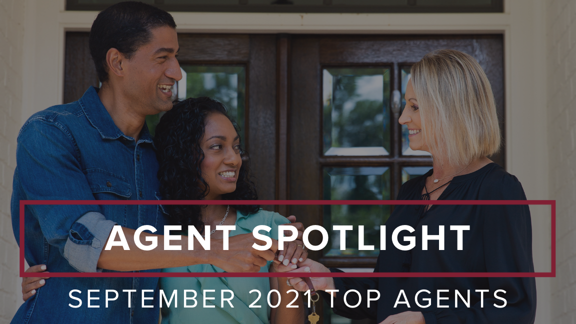 Agent Spotlight: September 2021 Top Agents