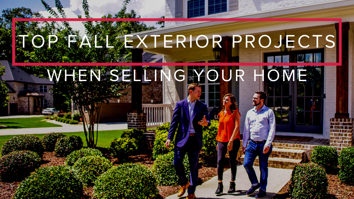 Top Fall Home Exterior Projects When Selling Your Home