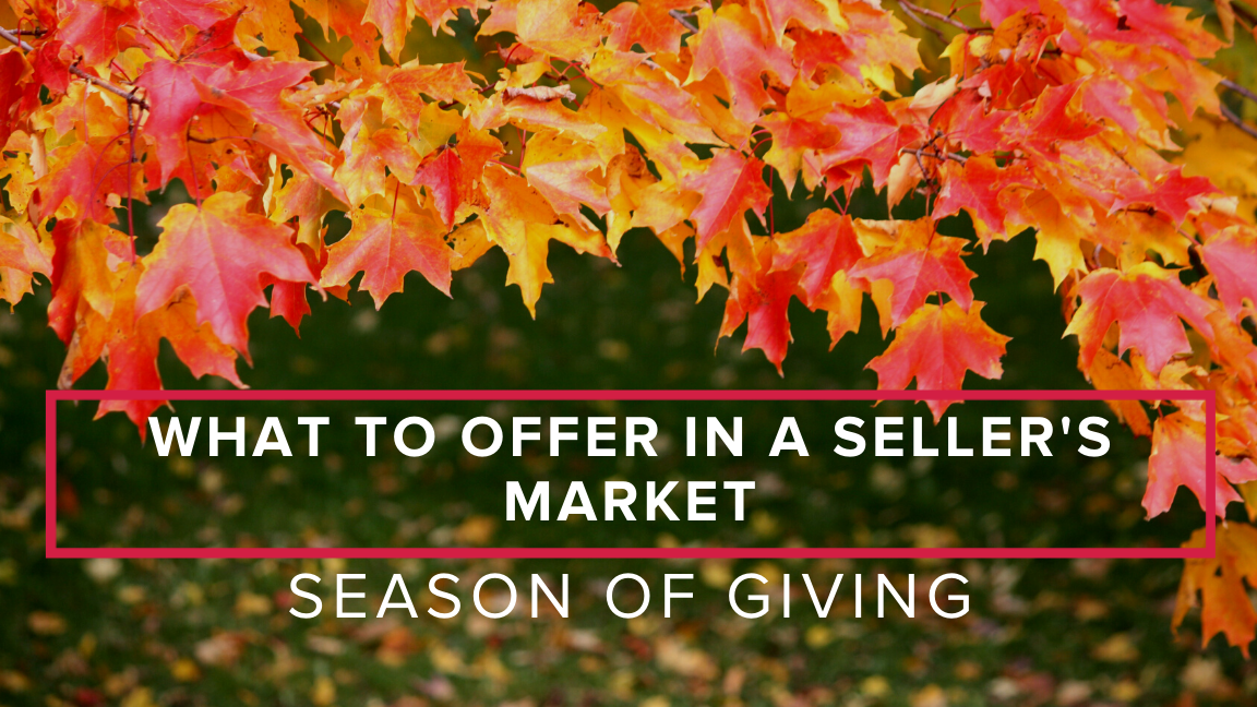 What To Offer In A Seller’s Market During The Season of Giving