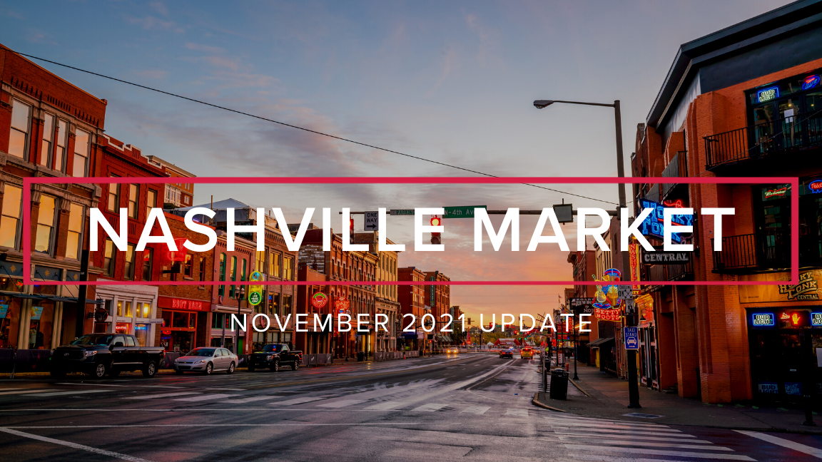 Nashville Market Update- November 2021