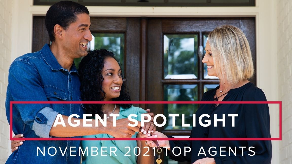 Agent Spotlight: November 2021 Top Agents