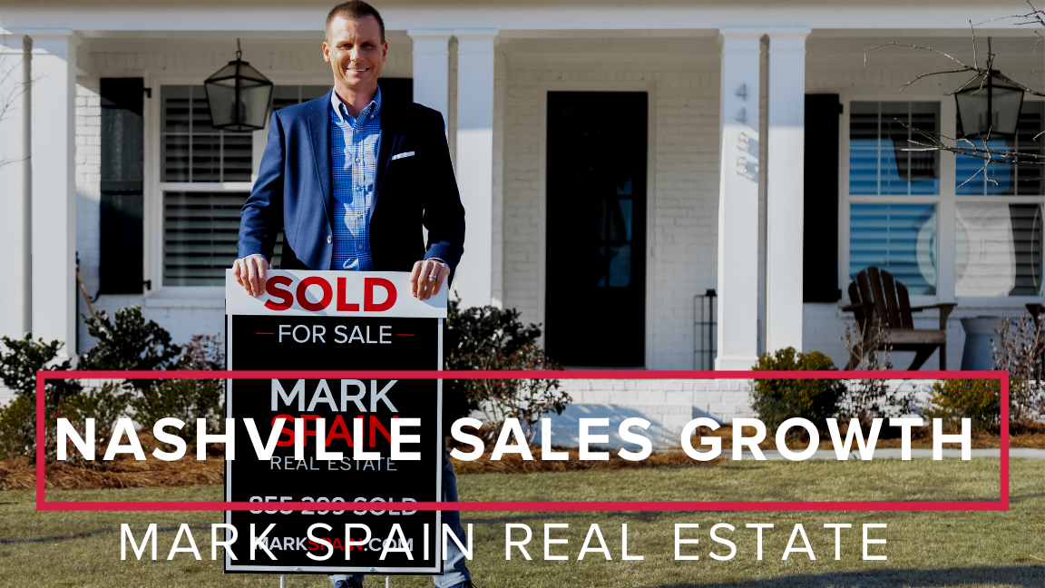 Mark Spain Real Estate Nearly Quadruples 2021 Sales in Nashville Market and Increases Company Wide Sales from $1.4 to $3.3 Billion