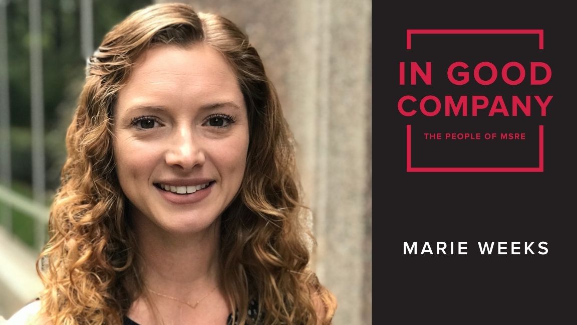 In Good Company: Marie Weeks