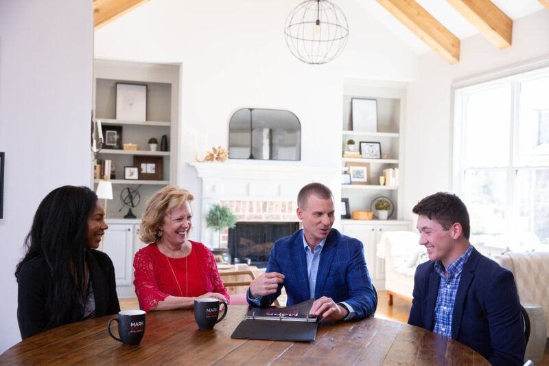 Mark Spain Real Estate agents celebrating the Best Places to Work nomination