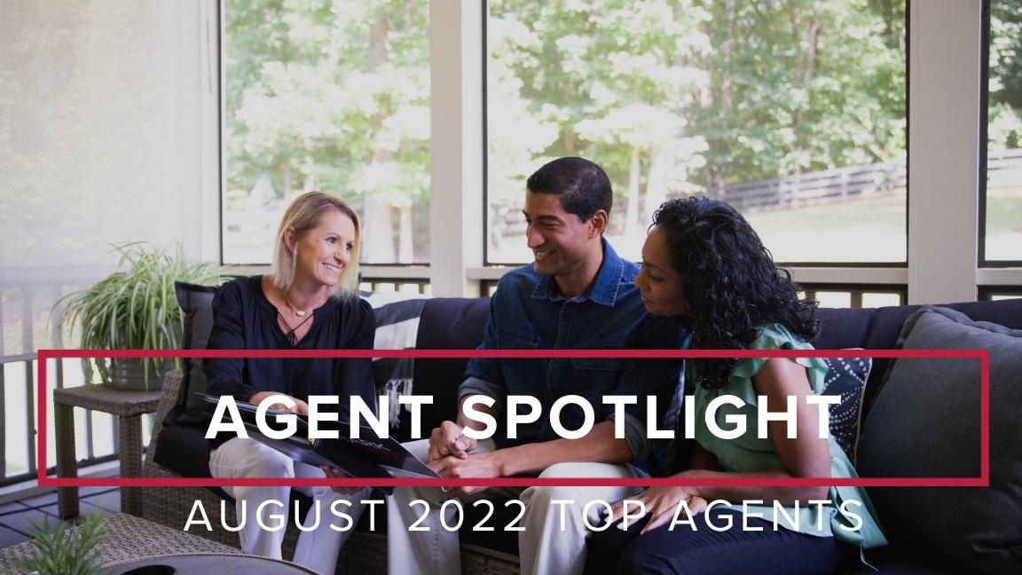 Mark Spain Real Estate’s Top Performing Agents in August 2022