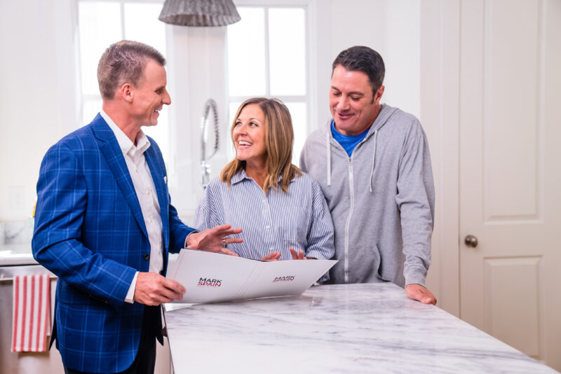 Mark Spain Real Estate works with clients to reach their real estate goals