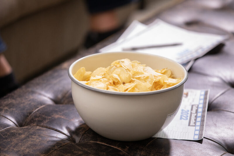 Chips are one of the easy game day recipes