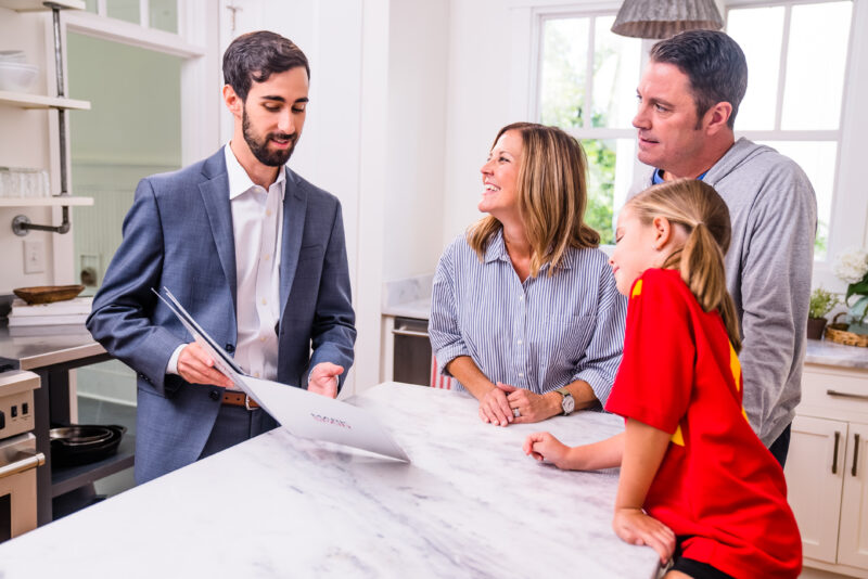 Talk to a real estate agent to determine your home worth