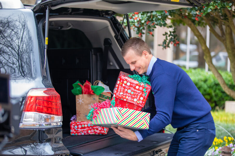 Mark Spain Real Estate grants a Christmas Wish for the seventh consecutive year