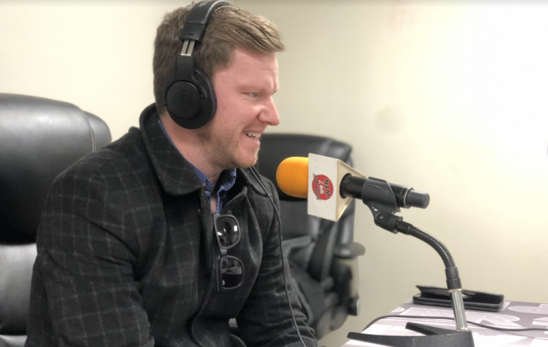 Brett Huelsman spoke on Nashville Rescue Mission Hunger to Hope 