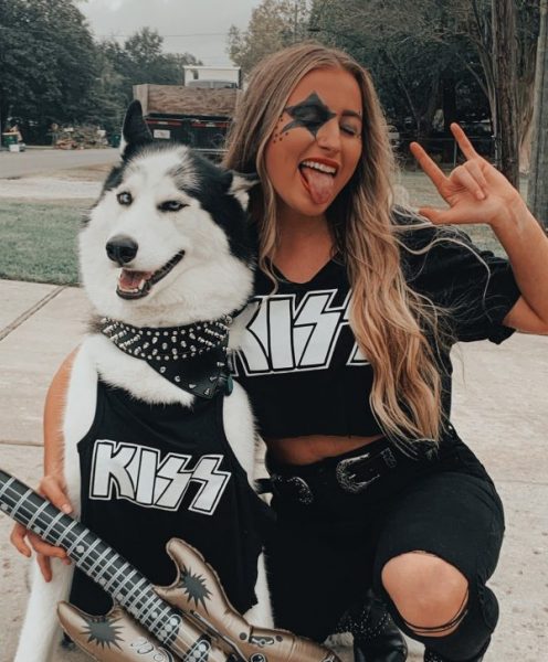 Maria and her husky, Koda! 