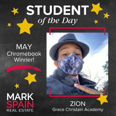 May 2021 Fish Chromebook Winner